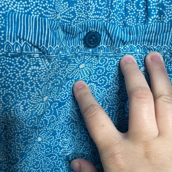 Diane Von Furstenberg vintage silk assets blouse tunic length blue large button - Picture 3 of 5